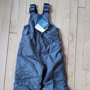 NWT Columbia Youth XXS gray snow pants